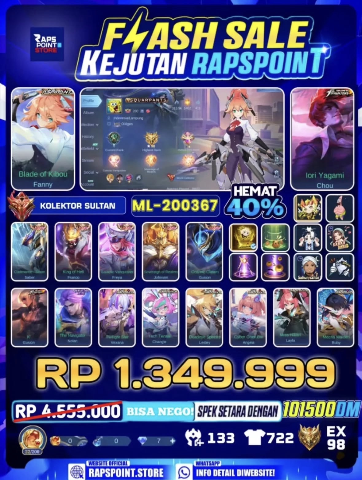 AKUN ML GANTENG
