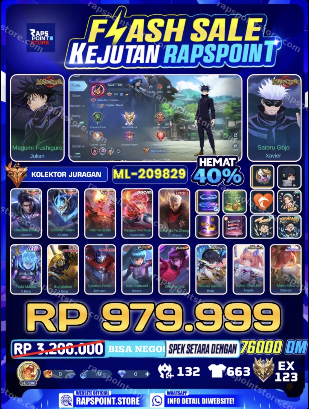 AKUN ML GANTENG