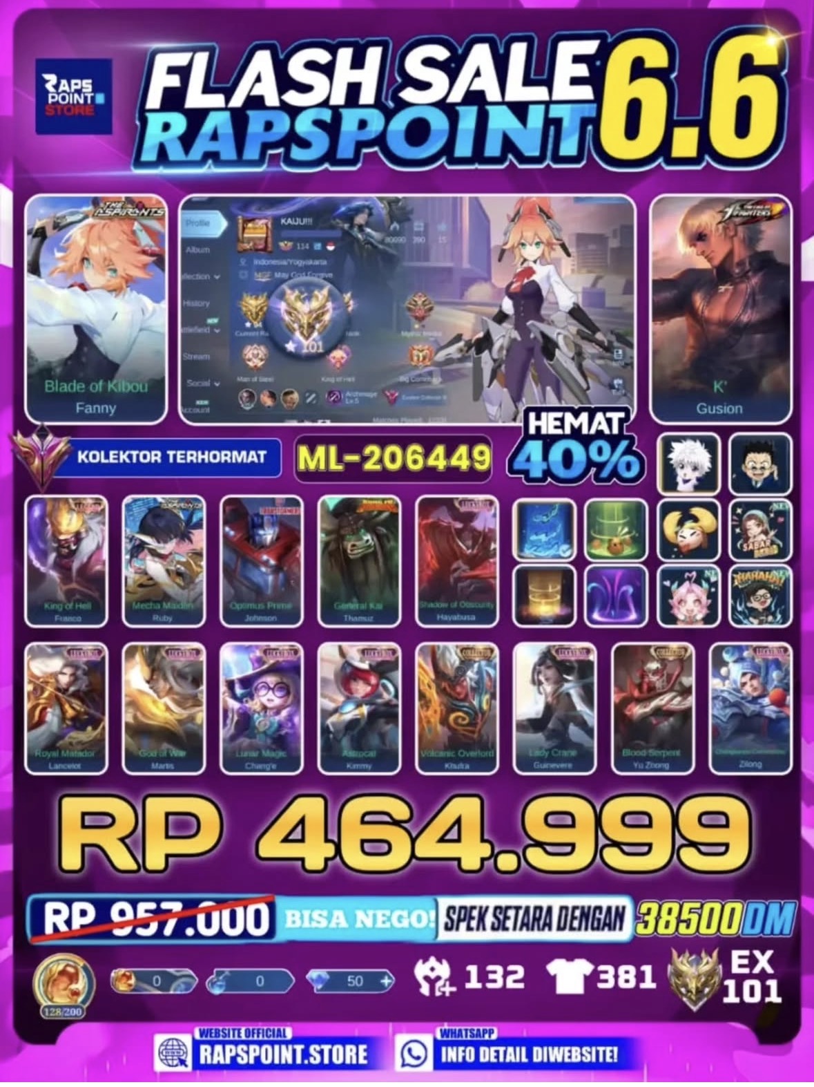 AKUN ML GANTENG